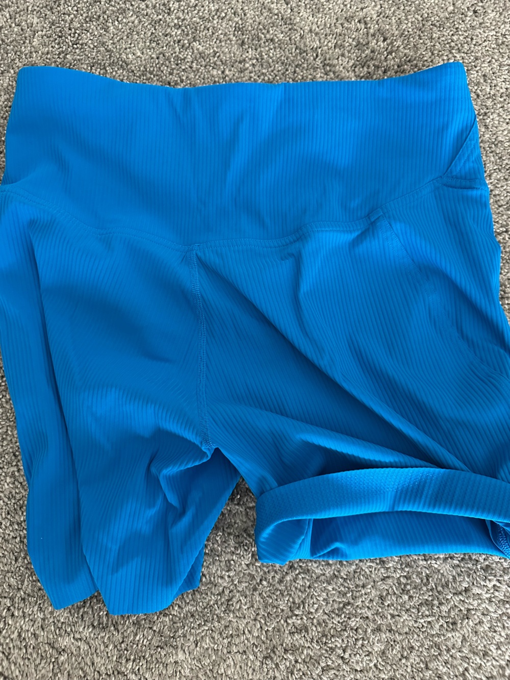 Lululemon Base Pace Ribbed High-Rise Short 6" Poolside